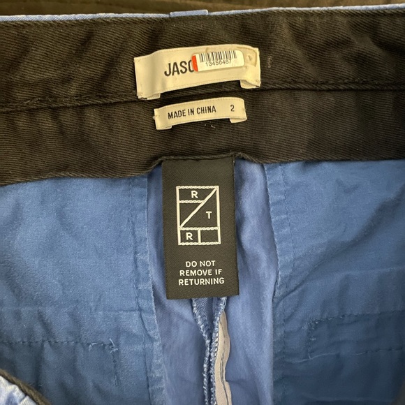 Jason Wu Blue Front Pleated Tailored Pants, Sz 2 - Picture 11 of 11